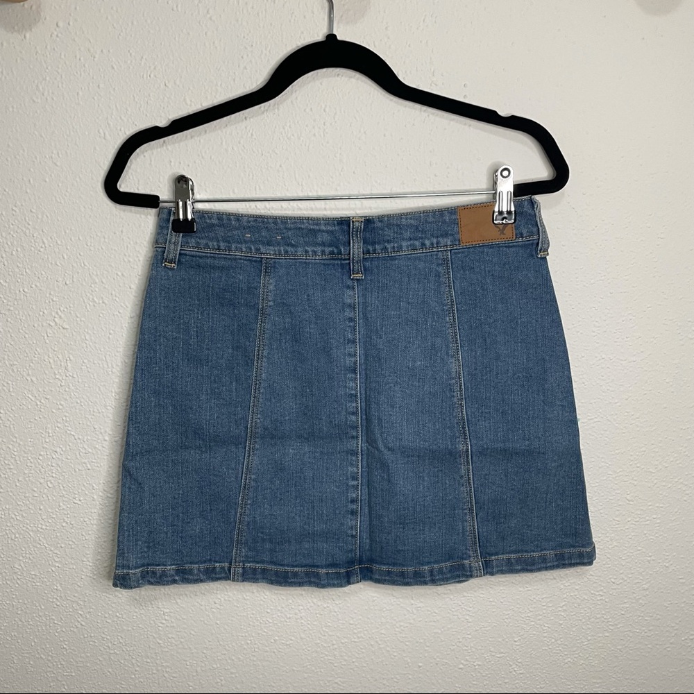 American Eagle A-Line Denim Skirt - Picture 3 of 4